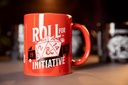 Konix Dungeons & Dragons Roll for Initiative Ceramic Mug 11 Oz Red