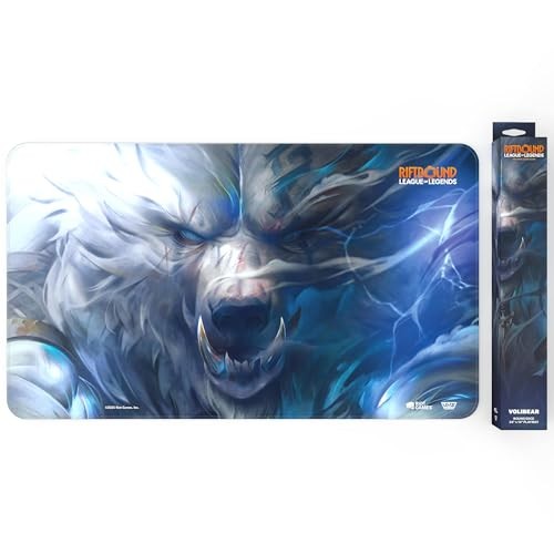 Riftbound: League of Legends: Playmat - Volibear - 24x14  Neoprene Mat  Origins Trading Card Game Accessory  Champion Character Art  Collectible
