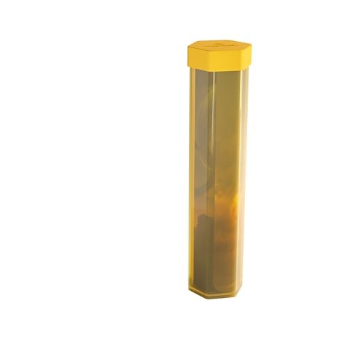 Gamegenic   Yellow Playmat Tube   Card Game Accessory
