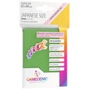 Gamegenic Prime Japanese Sized Sleeves Green - 60 Sleeves