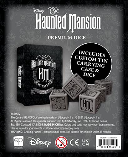 The Haunted Mansion Premium Dice Set