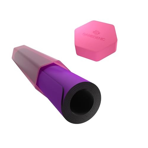Gamegenic   Pink Playmat Tube  Card Game Accessory