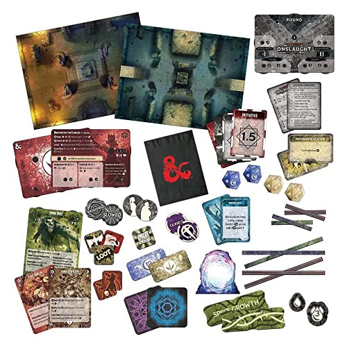 D&D: Onslaught-Core Set - Miniatures Game  Dungeons & Dragons  WizKids  Ages 14+  2+ Players  90 Min