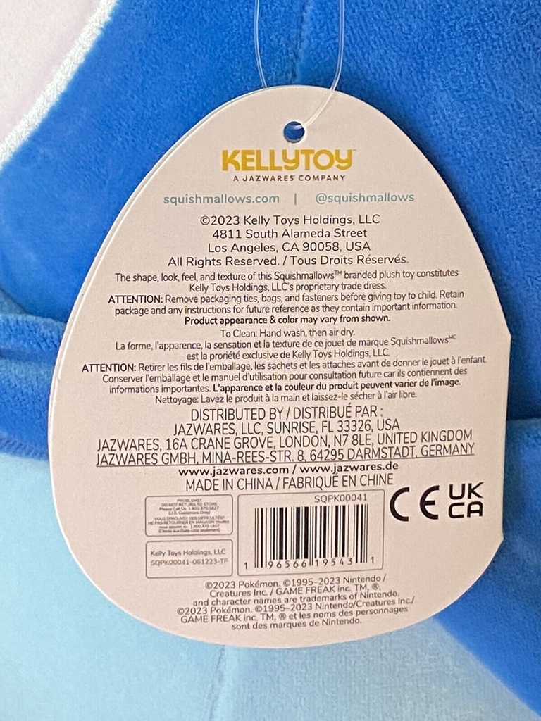 Squishmallows Pokemon 14 Inch Piplup Plush - Child S Ultra Soft Stuffed Toy