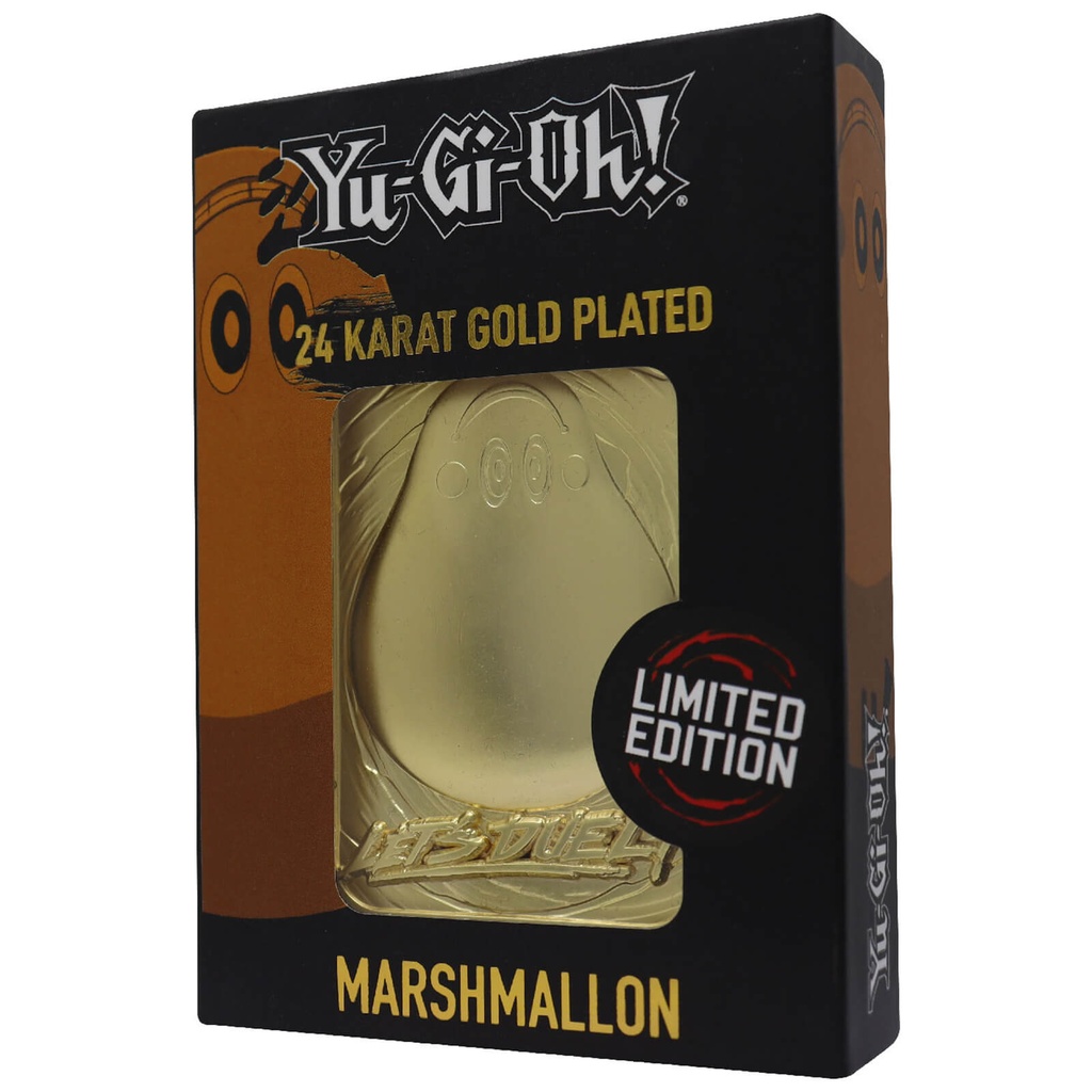 Fanattik: Yu-Gi-Oh! Limited Edition 24K Gold Plated Collectible - Marshmallon