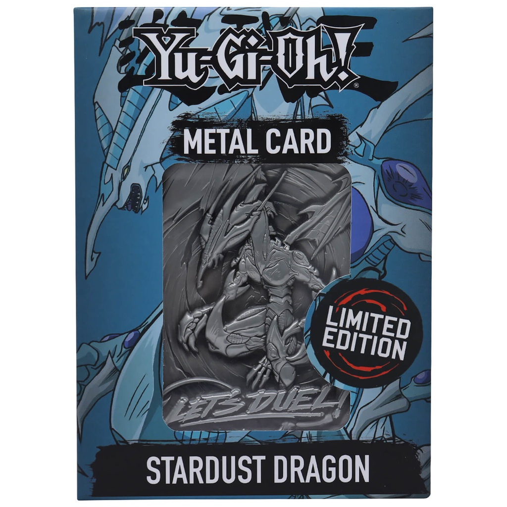YU-GI-OH! Stardust Dragon Limited Edition Metal Card