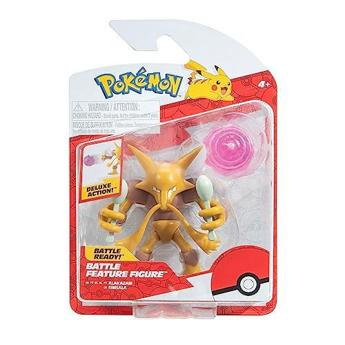 Pokemon Alakazam 4.5-in Battle Feature Figure