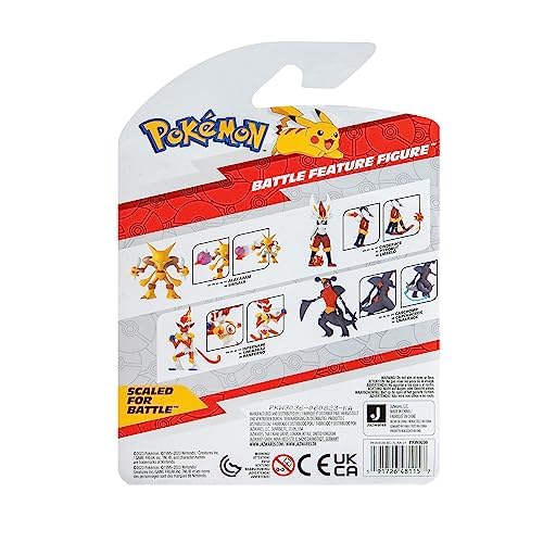 Pokemon Alakazam 4.5-in Battle Feature Figure