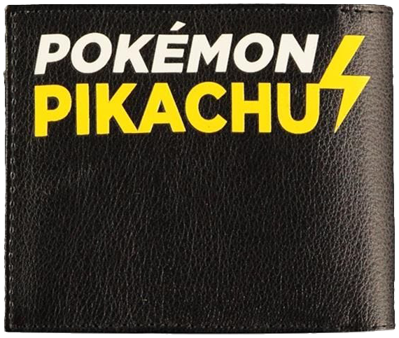 Pokemon Pika #025 Bi-fold Wallet Male Black (MW544512POK)