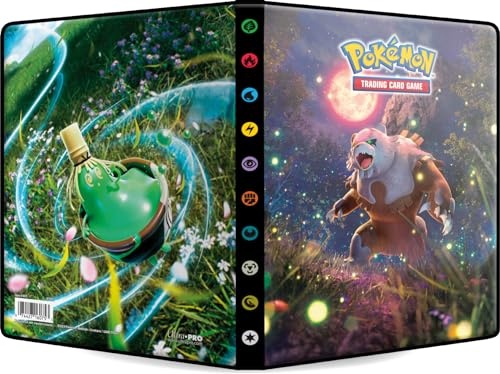 Ultra Pro   Pokemon Scarlet & Violet 6 4-Pocket Portfolio   Trading Card Accessory