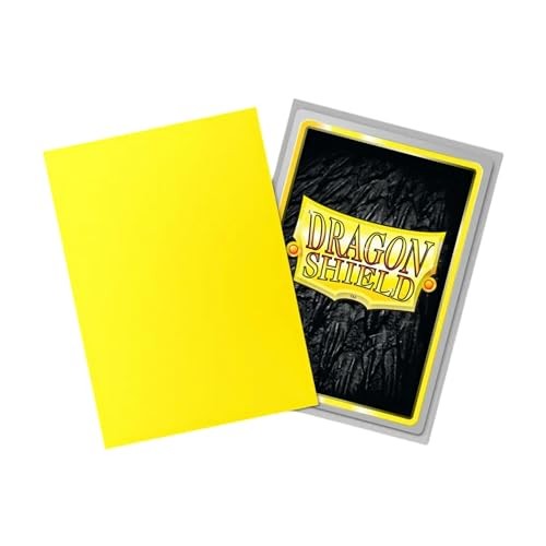 Dragon Shield: Matte - Dual Yellow & Silver (100)