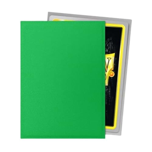 Dragon Shield: Matte - Dual Apple Green & Silver (100)