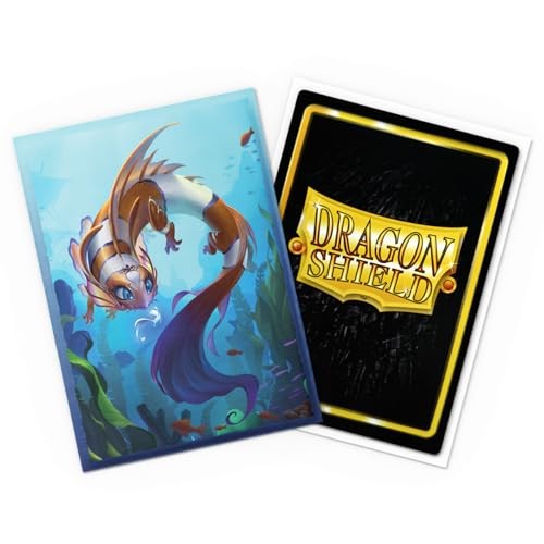 Dragon Shield   Brushed Art Sleeves   Cinderfin   100 CT - Smooth & Tough Premium TCG Sleeves   Compatible with Pokemon Flesh & Blood One Piece & Ma