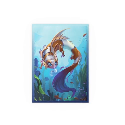 Dragon Shield   Brushed Art Sleeves   Cinderfin   100 CT - Smooth & Tough Premium TCG Sleeves   Compatible with Pokemon Flesh & Blood One Piece & Ma