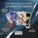 Dragon Shield   Brushed Art Sleeves   Cinderfin   100 CT - Smooth & Tough Premium TCG Sleeves   Compatible with Pokemon Flesh & Blood One Piece & Ma