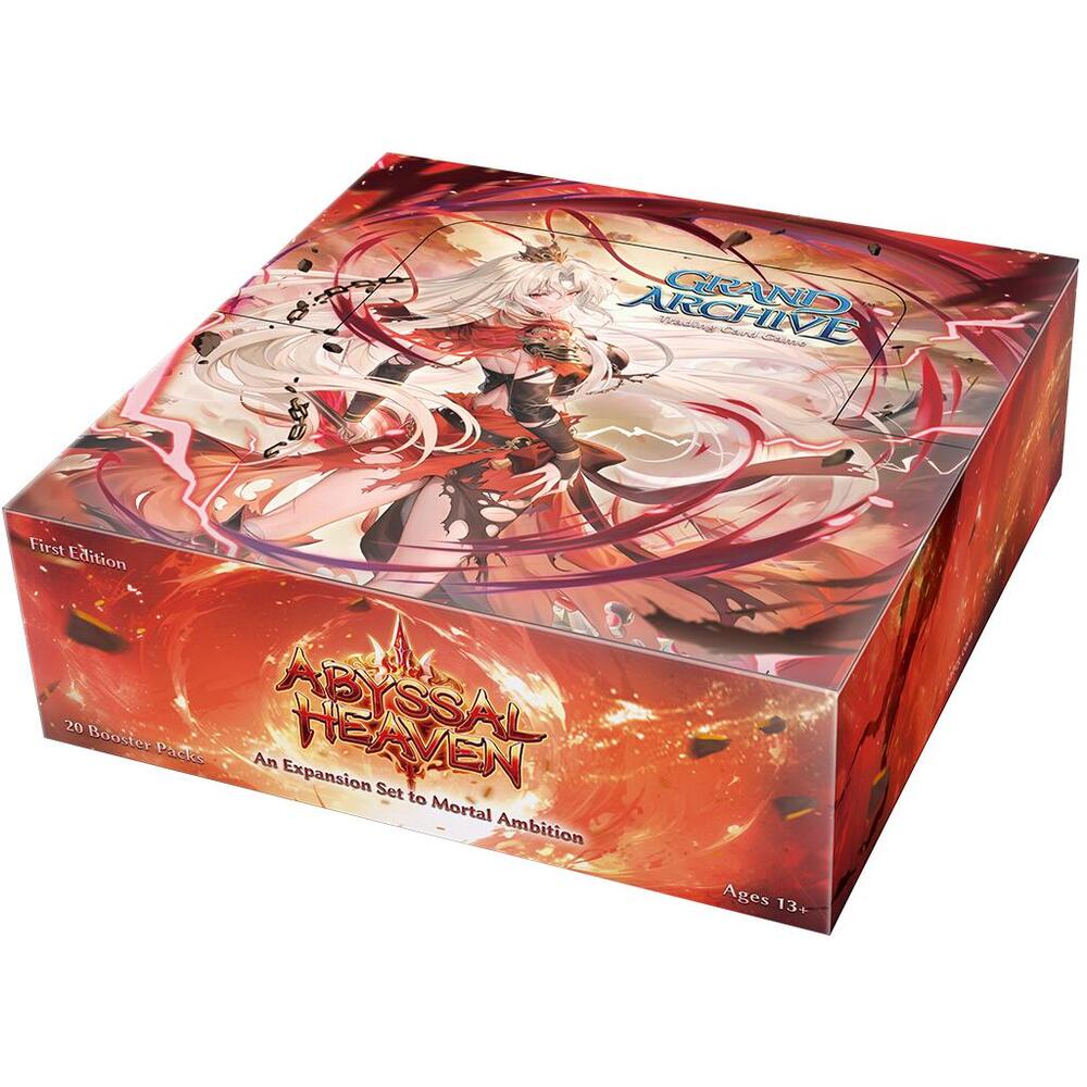 Grand archive tcg: abyssal heaven 1st edition booster display (20 boosters) - en