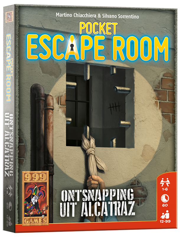 Pocket Escape Room – Ontsnapping uit Alcatraz