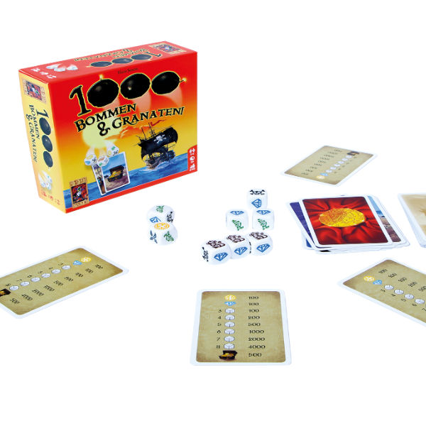 1000 Bommen & Granaten! – party kaartspel