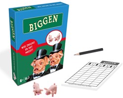 Biggen – pocket editie dobbelspel