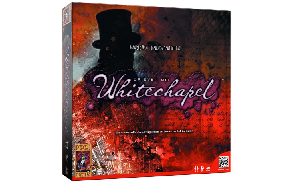 Brieven uit Whitechapel – bordspel (Jack the Ripper thema)