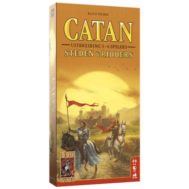 Catan: Steden & Ridders – 5/6 Spelers uitbreiding