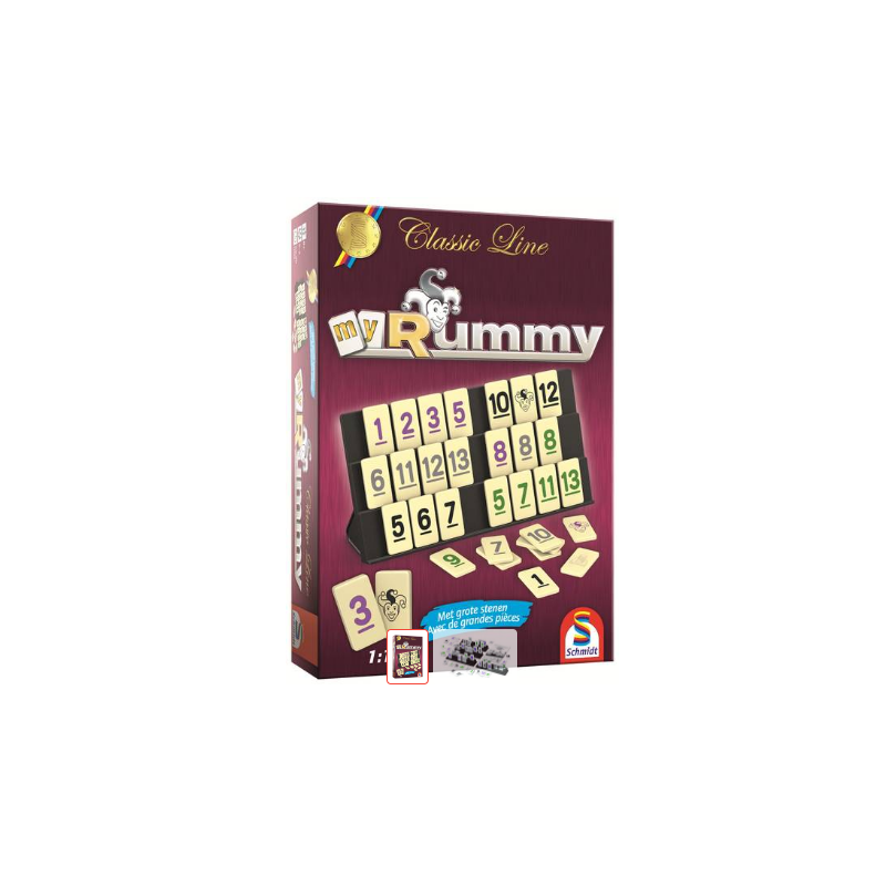 Classic Line My Rummy – rummy/rummikub set (NL/FR)