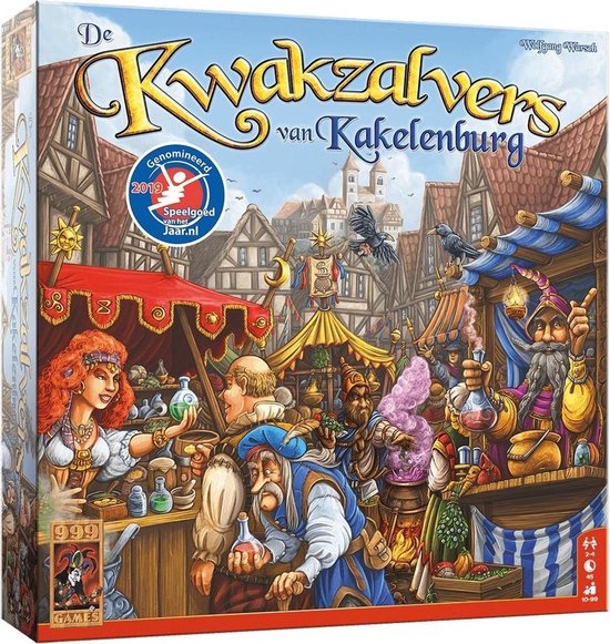De Kwakzalvers van Kakelenburg – bordspel