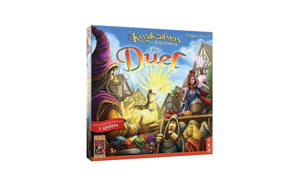 De Kwakzalvers van Kakelenburg: Het Duel – tweepersoons spel