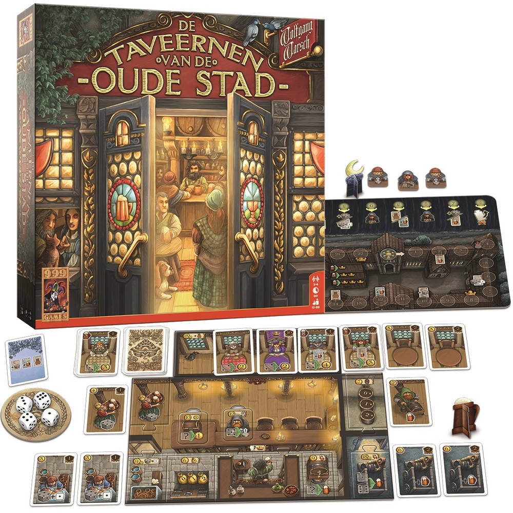 De Taveernen van de Oude Stad – basisspel