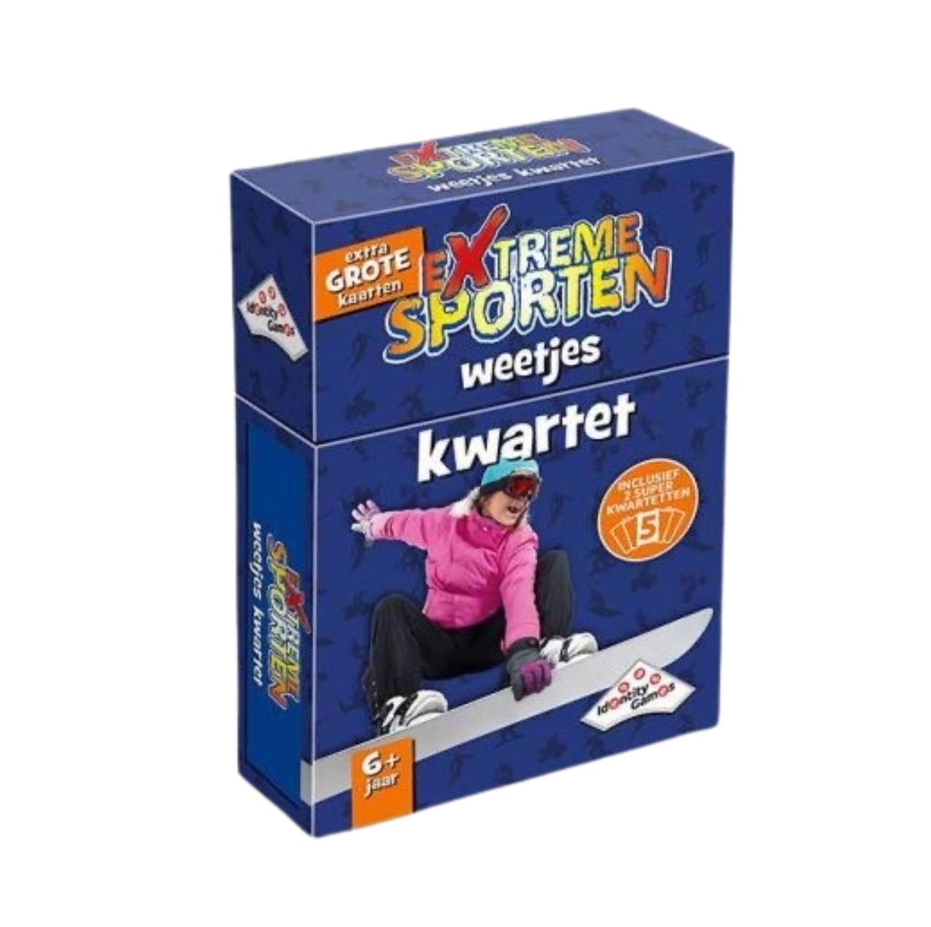 Extreme Sporten Weetjes – kwartetspel