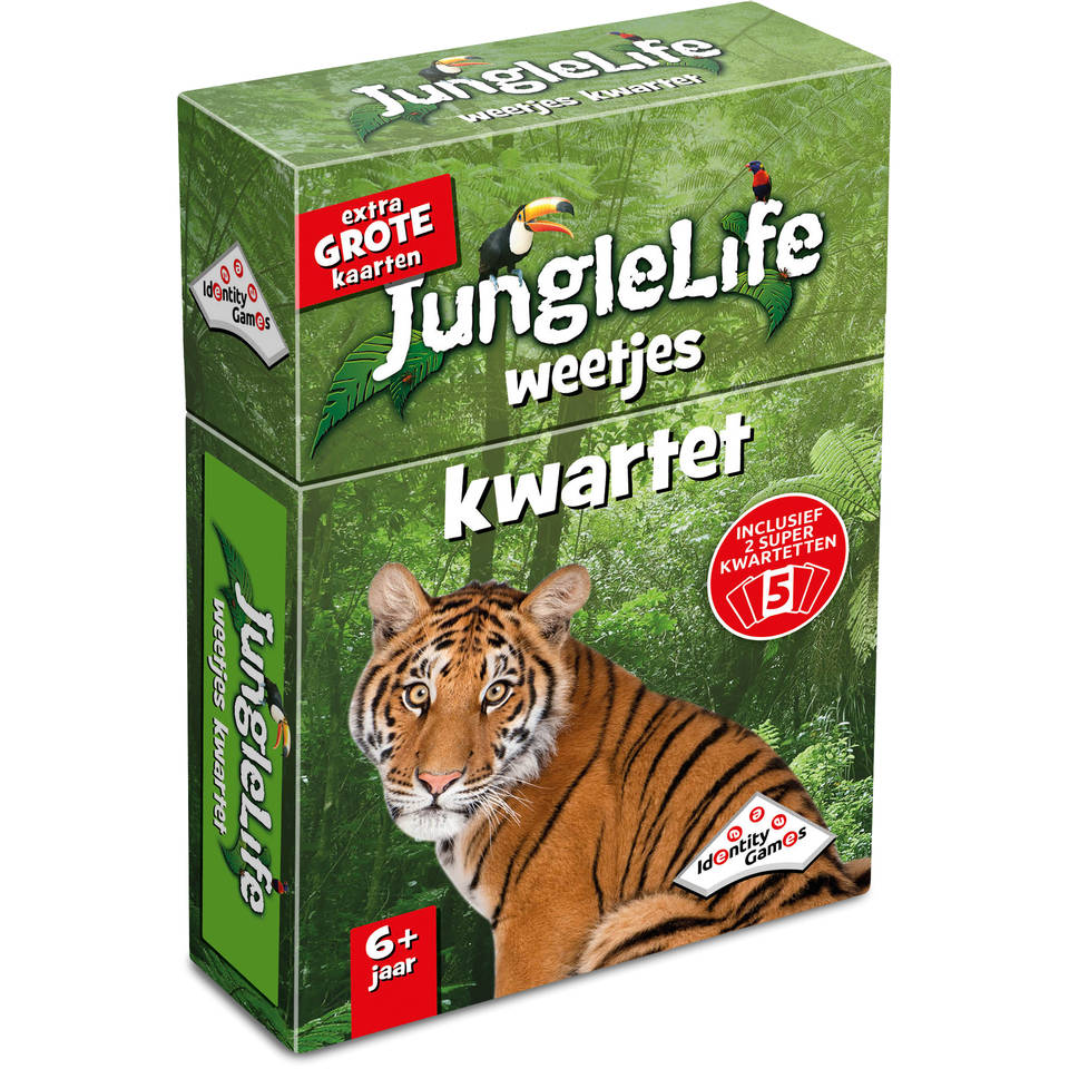 Junglelite Weetjes – kwartetspel