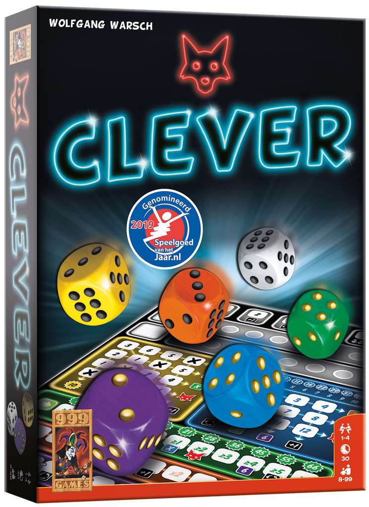 Clever (Ganz Schön Clever) – roll-and-write dobbelspel