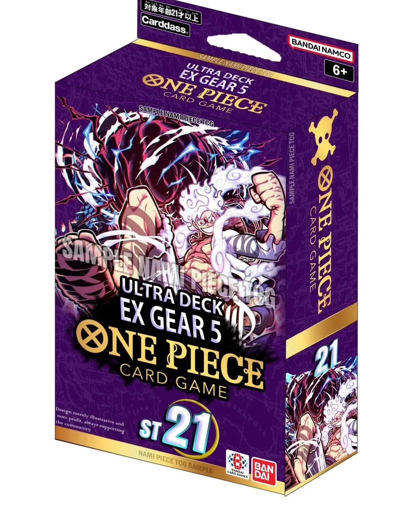 One piece card game -gear5- st21 starter deck ex- en