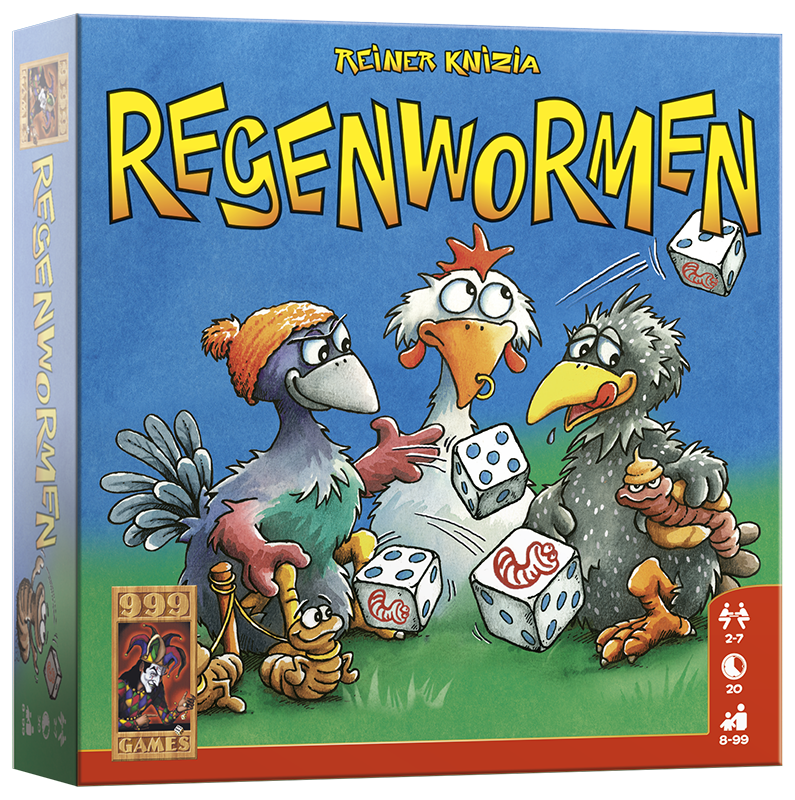 Regenwormen dobbelspel (999 Games)