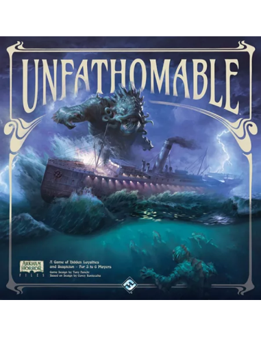 Unfathomable – coöperatief bordspel (Arkham Horror universum)