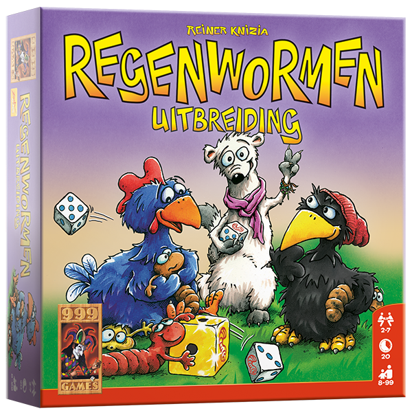 Regenwormen uitbreiding