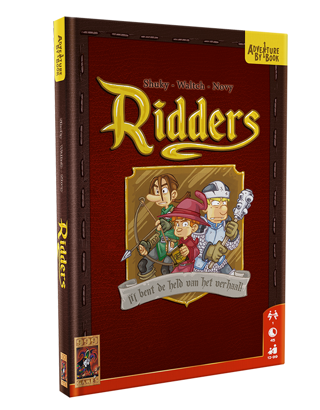 Adventure by Book: Ridders – interactief puzzelboek