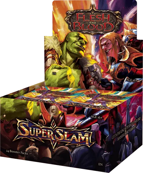 Flesh and blood: Super slam case (4 booster boxen) [pre-order]