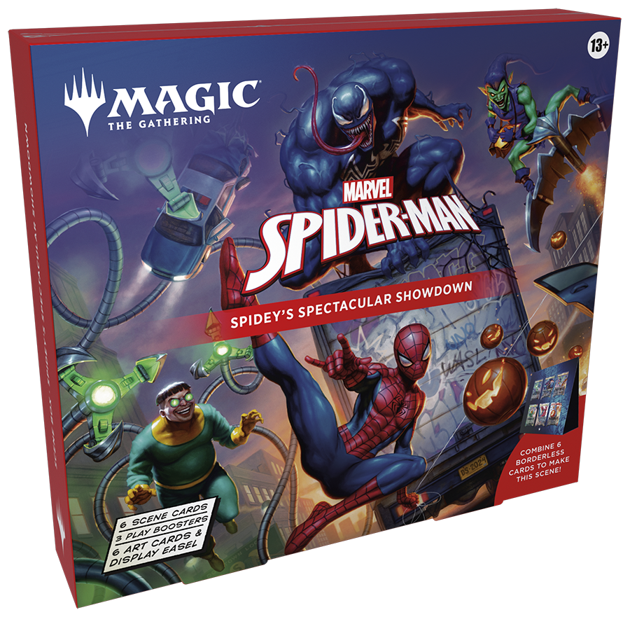 Mtg - marvel's spider-man scene box display - en