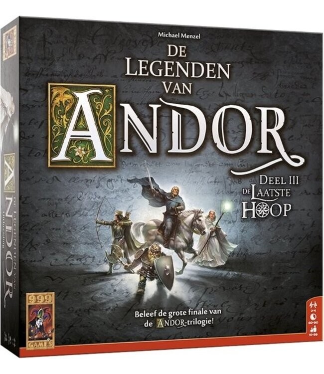 [De legenden van andor deel 3 de laatste hoop (999 games)] De Legenden van Andor – Deel 3: De Laatste Hoop (999 Games, NL)