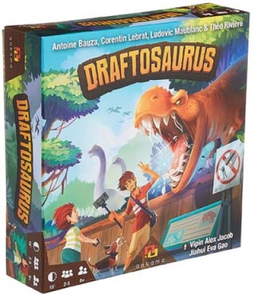Draftosaurus – familiespel met dino’s