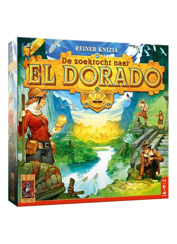 De Zoektocht naar El Dorado – deckbuilding bordspel (999 Games)