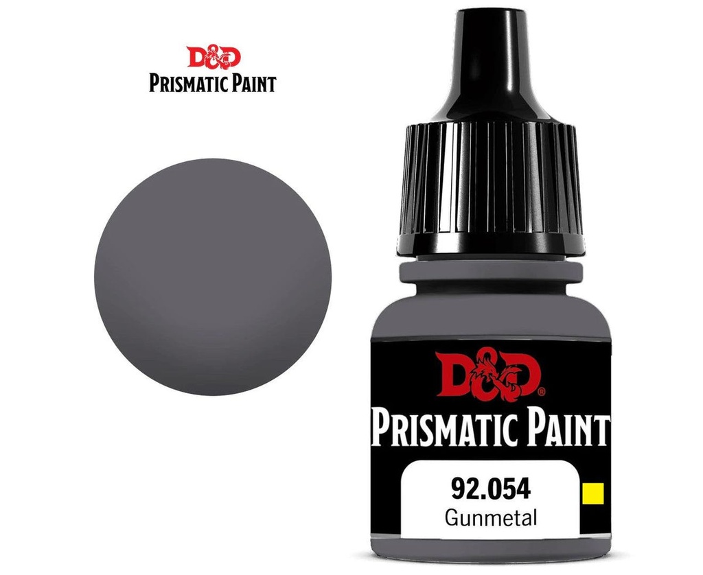 Vallejo D&D Prismatic Paint – Gunmetal Metallic (acrylverf)