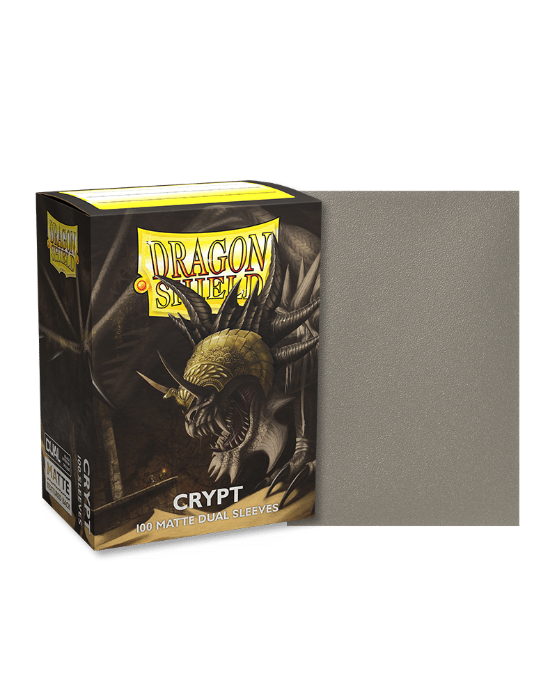 Dragonshield crypt matte dual sleeves