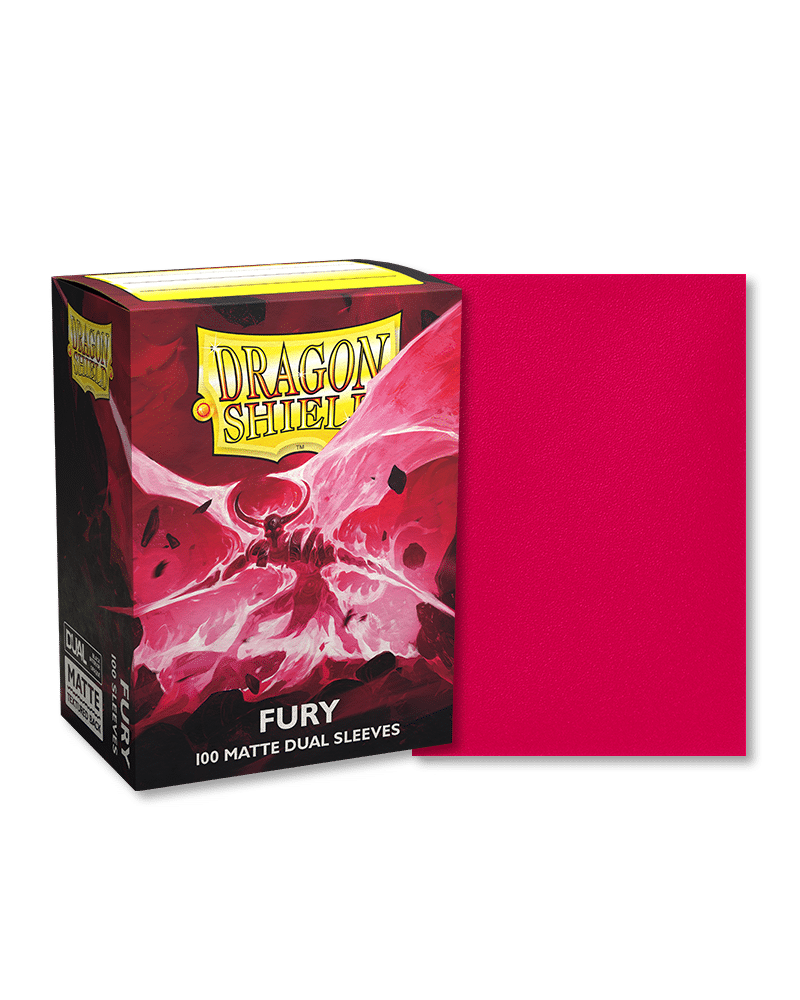 Dragonshield fury matte dual sleeves