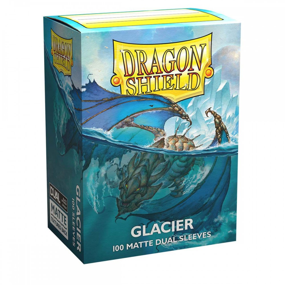 Dragonshield glacier matte dual sleeves