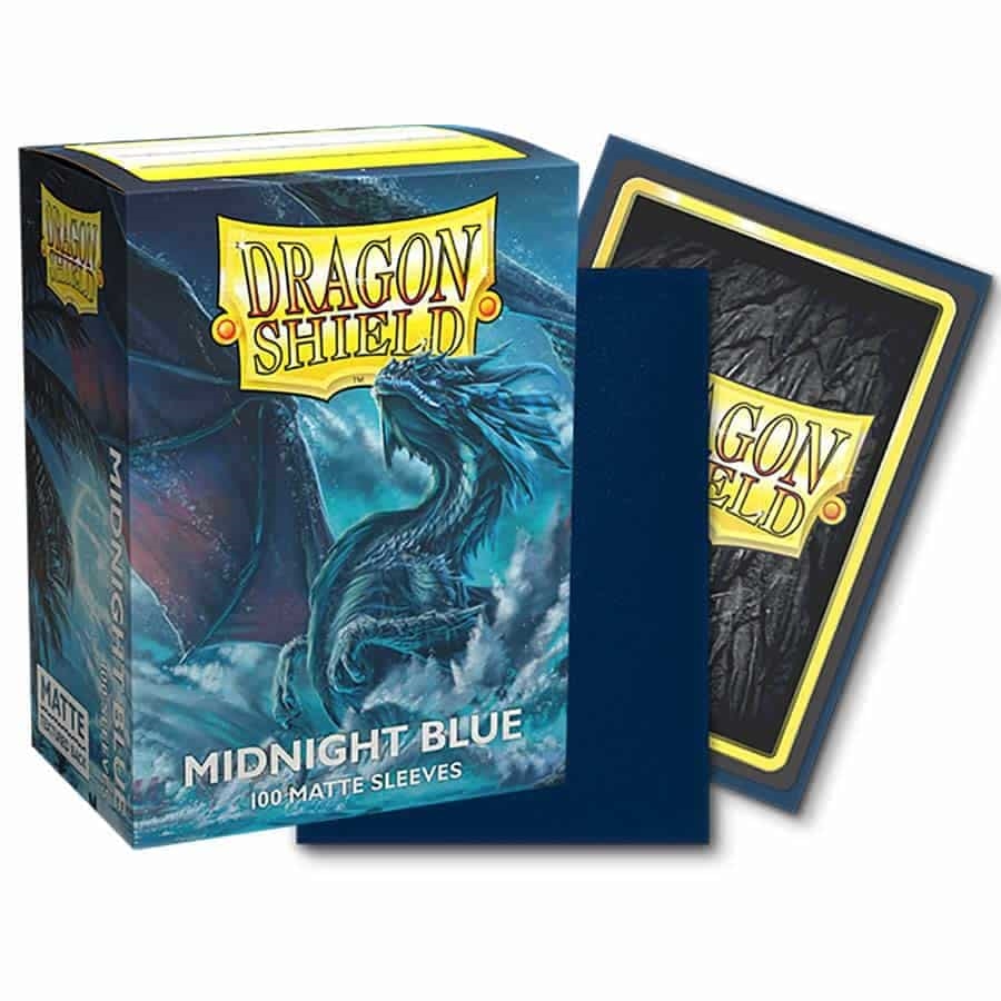 Dragonshield midnight blue matte sleeves