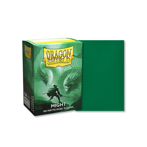 Dragonshield might matte dual sleeves