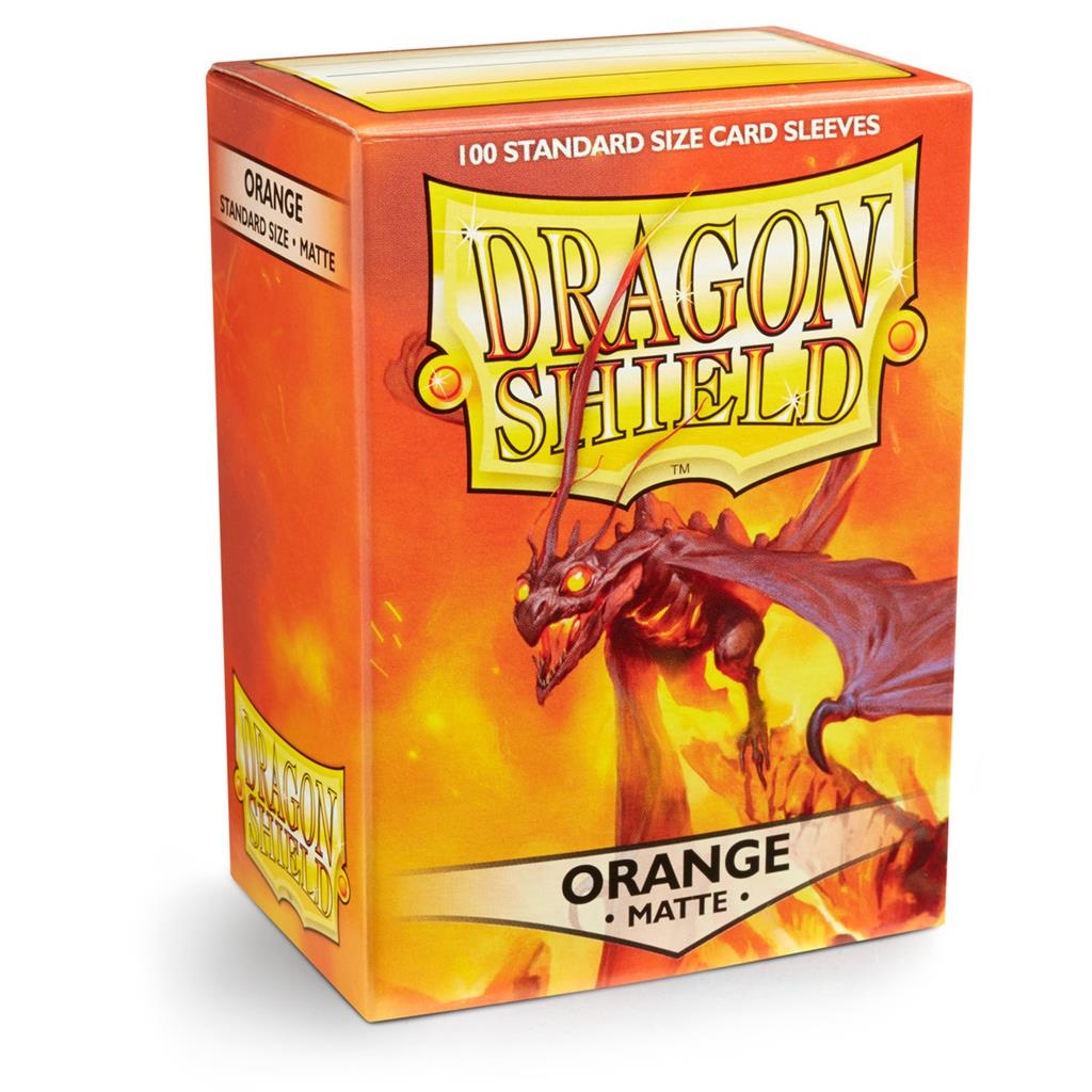 [Dragonshield orange matte sleeves] Dragonshield orange matte sleeves