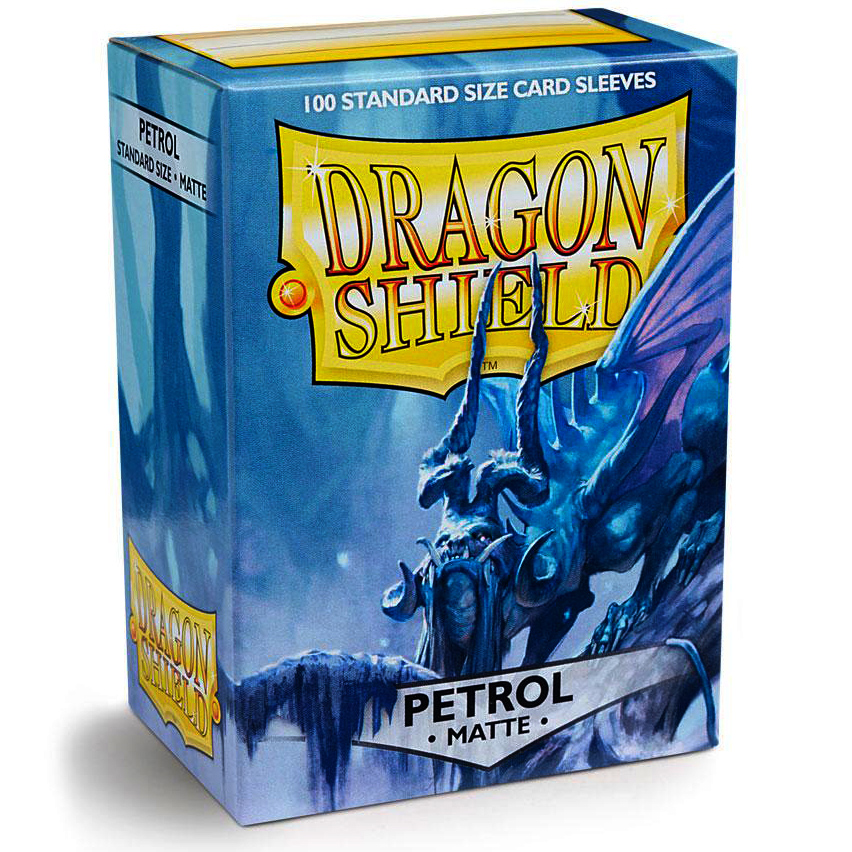 Dragonshield petrol matte sleeves